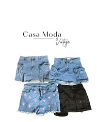 210526-6 y2k denim skirts 12 pcs