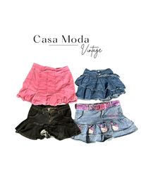 210526-8 y2k denim skirts 11 pcs