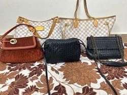 Authentic lv fendi bottega handbags