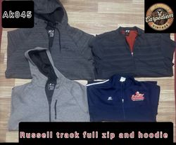Russell track full zip And hoodie Ak045