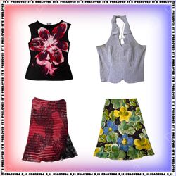 Hot Babe Alert! - Y2k Tops & Skirts (SS-2403)