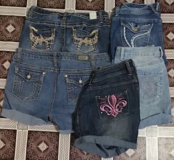 Ladies Emroided mini short