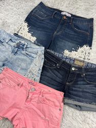 Shorts en denim mini Y2k