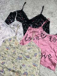Silk tops