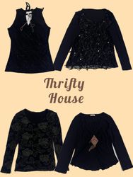 Just £4PP; Y2k Monochromatic Tops(TH/425)