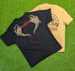 5824 - Vintage Style Half Sleeves printed T-Shirts