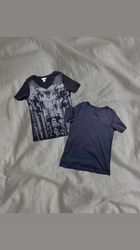 Upcycled Abstract Print Top