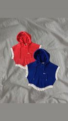 Upcycled Nike Cropped Hoodie