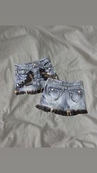 Upcycled Denim Patchwork Skirt