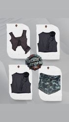 Y2K Urban Grace Poly Blouse