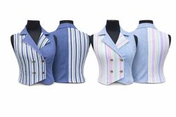CR1715  Upcycled Vest Top