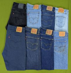 RV3597 Levi's Zipper Jeans