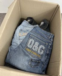 Armani Dolce &Gabanna Back Printed Jeans.
