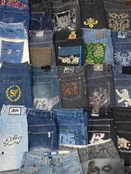 Hiphop Embroidery Branded Jeans.