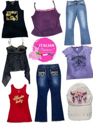 Retro Glam Streetwear Set