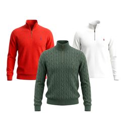 Premium Polo Ralph Lauren 1/4 Zip Sweaters