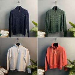 Premium Polo Ralph Lauren 1/4 Zip Sweaters