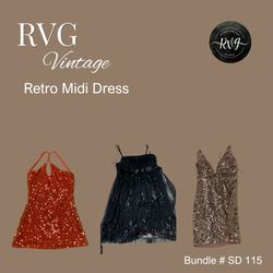 Retro Midi Dress