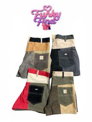 Upcycled Carhartt & Dickies Mini Shorts