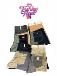 Upcycled Carhartt & Dickies Mini Shorts