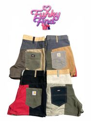 Upcycled Carhartt & Dickies Mini Shorts