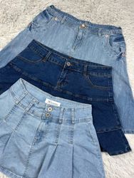 Mini jupe en denim