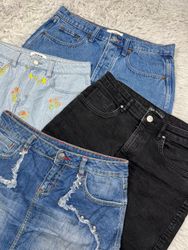 Mini jupe en denim