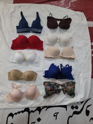 Calvin klein + Mix colorfull padded bra bundle .