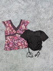 Y2K Fairy Blouse – Floral Soft Girl Aesthetic