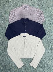 Upcycle Ralph Lauren Crop Top (DV -05)