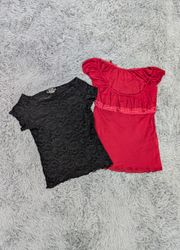 Y2K Statement Blouse – Trendy Pinterest Girl Top