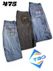 Branded Dickies & Wrangler Jeans (brands) Wrangler..