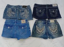 CR8728 UPCYCLED MIX BRANDED SHORTS