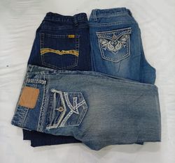 CR8730 Y2K FLARE JEANS