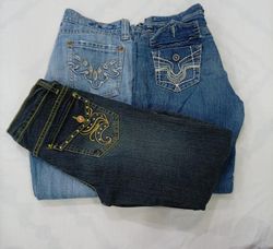 CR8731 Y2K FLARE JEANS