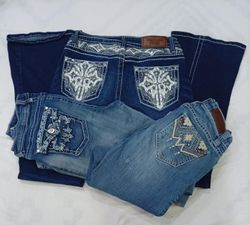 CR8735 Y2K FLARE JEANS