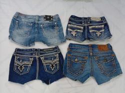 CR8740 UPCYCLED MIX BRANDED SHORTS