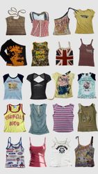 Y2K tops Mixed