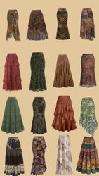 Y2k mixed skirts