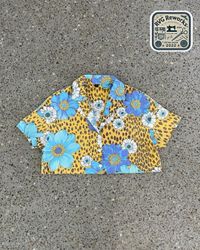 Upcycled Printed Crop Top 50 pieces