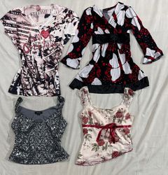 Y2k blouse (519)