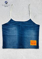 UPCYCLED Cami Tops Contrast Trim - EVR0601