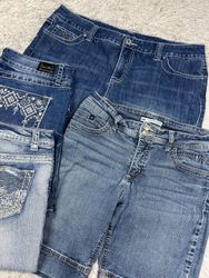 Y2k denim shorts
