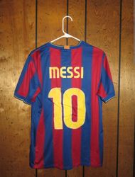 Y2K Barcelona Messi 2009 Home Jersey Nike Oversize..