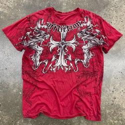 Affliction design t shirt
