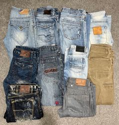 straight Jeans Pants (CV-016)