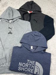 Mix branded hoodies