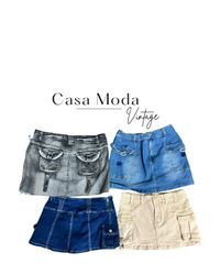 230526-5 denim mini skirts 12 pcs