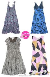 Y2k fun prints dresses