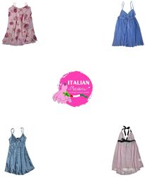 Y2K printed Slip dresses